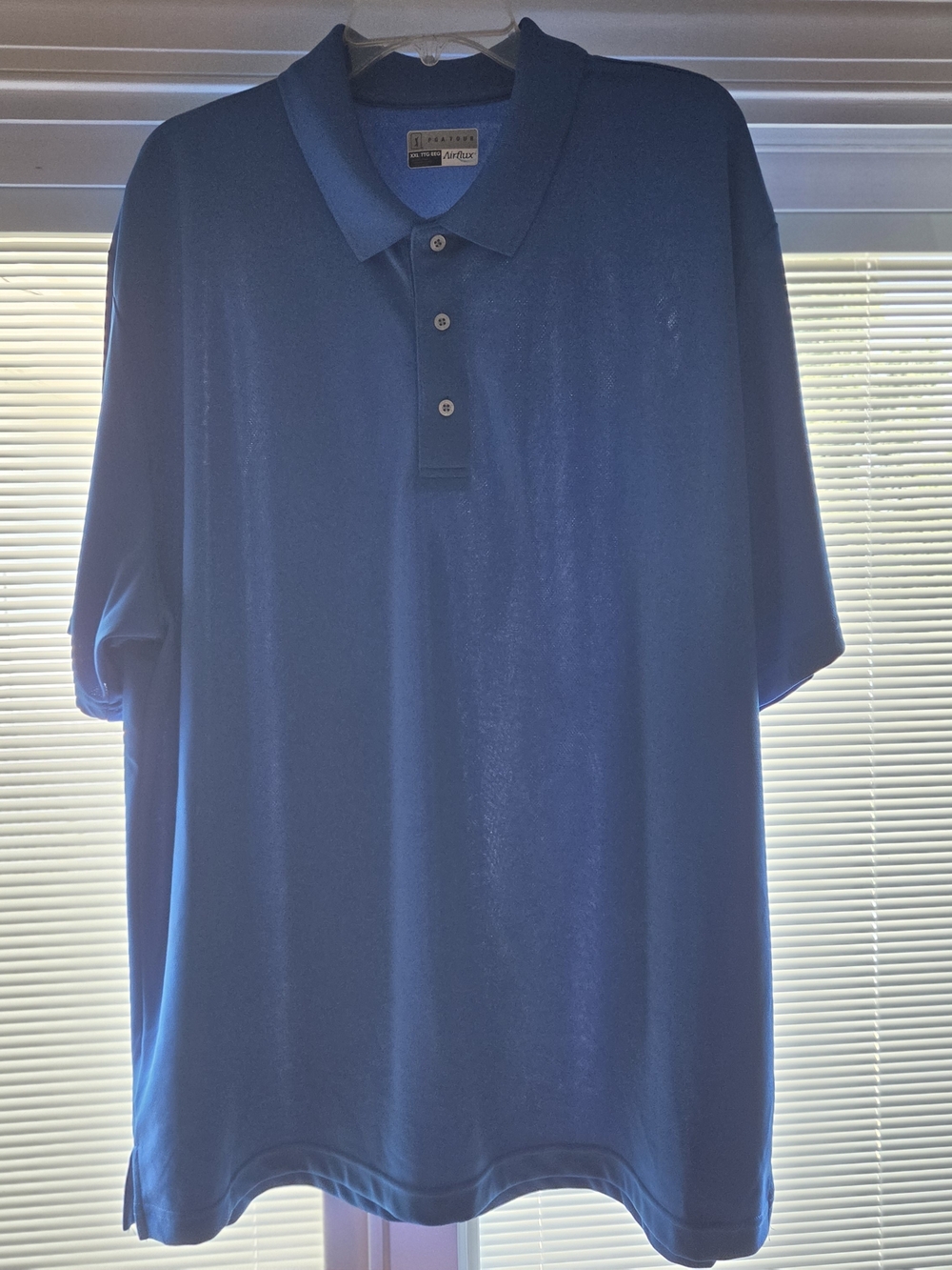 PGA Tour Men's Royal Blue Short-Sleeve Polo XXL